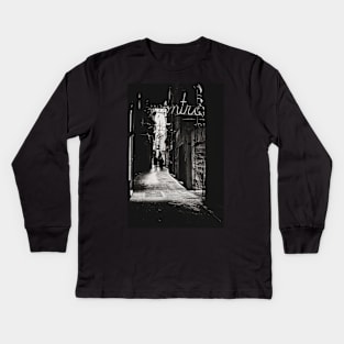 Darktown/Genoa #13 Kids Long Sleeve T-Shirt